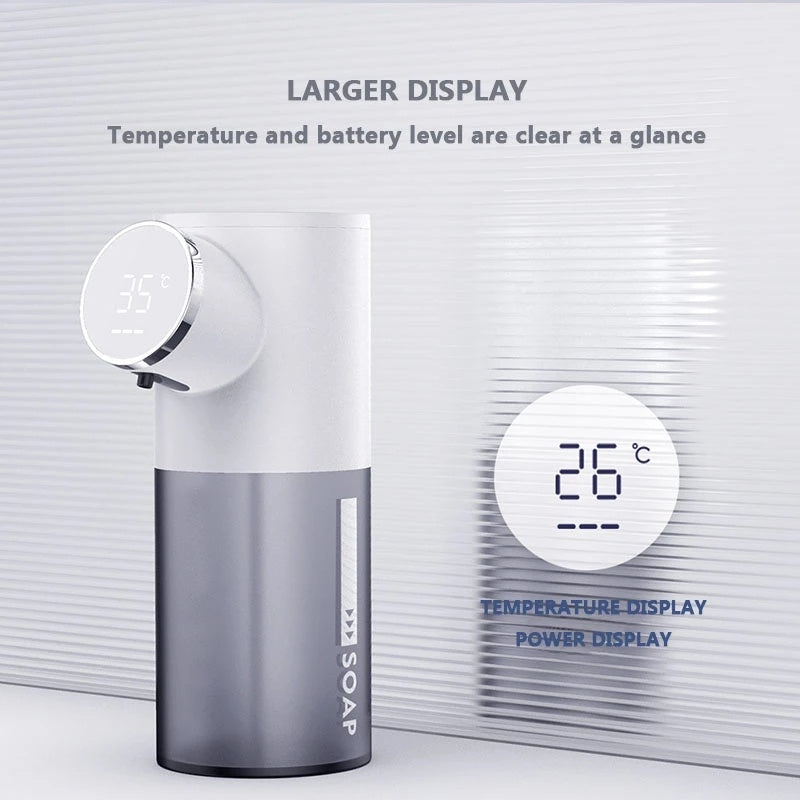 Rechargeable Automatic Intelligent Digital Display Electric Hand Sanitizer Household