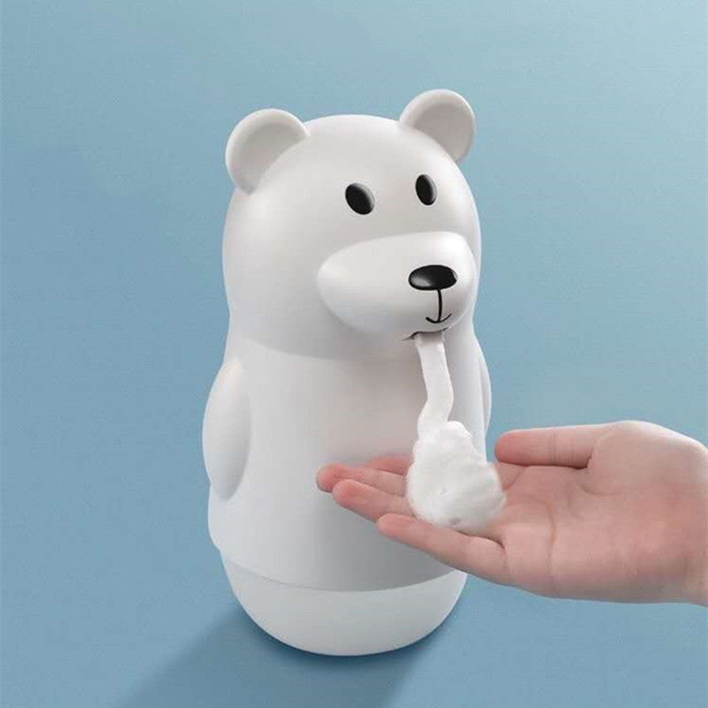 Induction Household Automatic Induction Foam Hand Sanitizer Rechargeable Cartoon Version